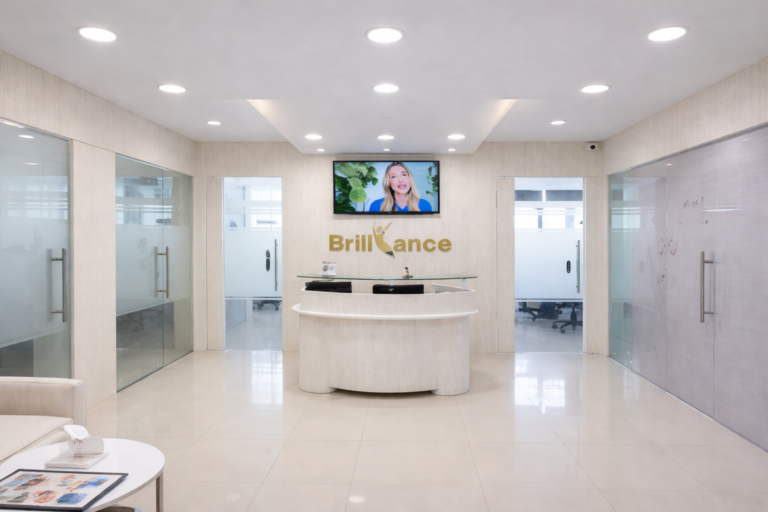 Brilliance Cosmocare in Mumbai, India: Reception Area