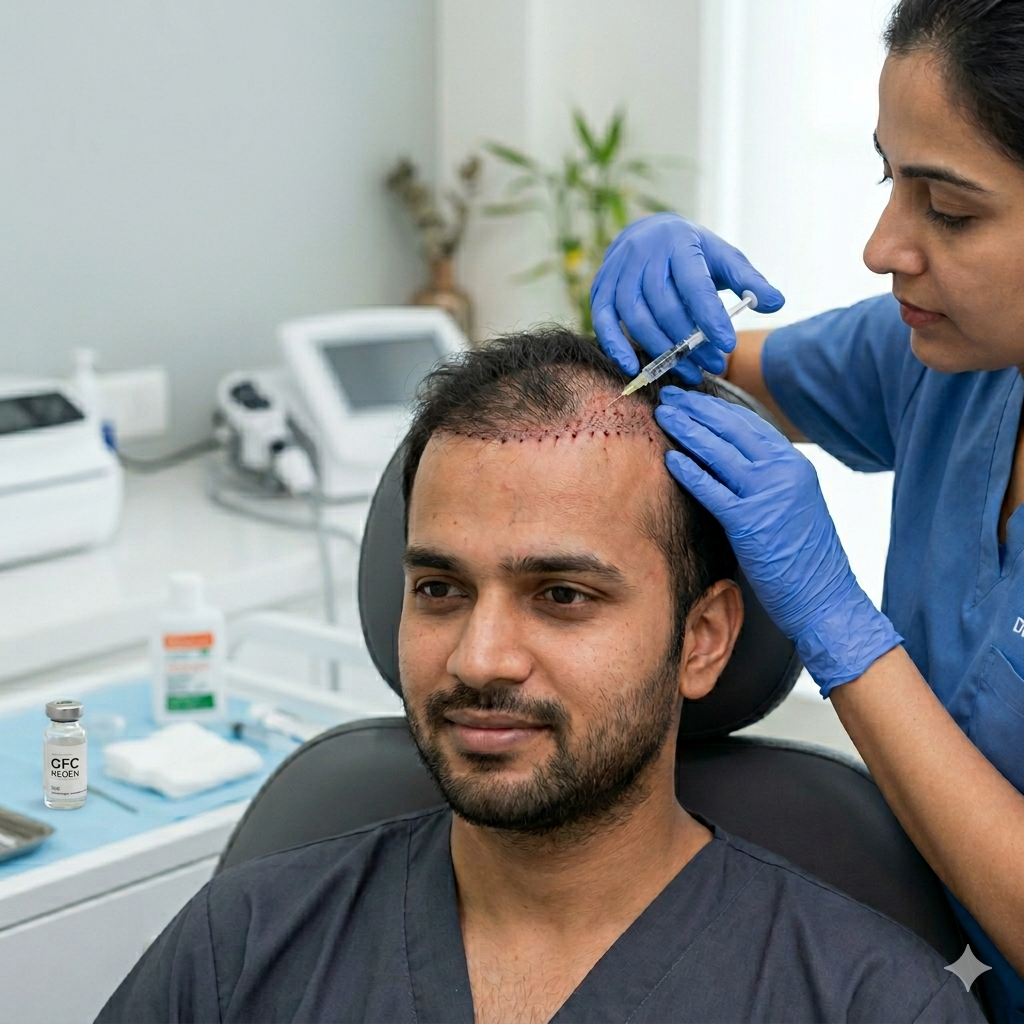 Hair Regrowth with GFC