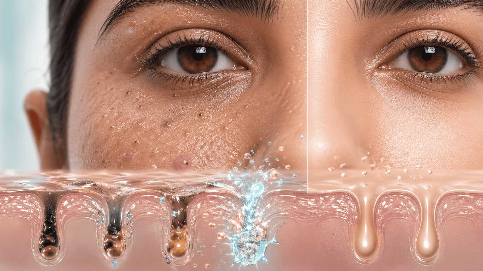 Advanced Acne Treatment Indian Skin Closeup Brilliance Cosmocare Hair Skin Weightloss Treatment