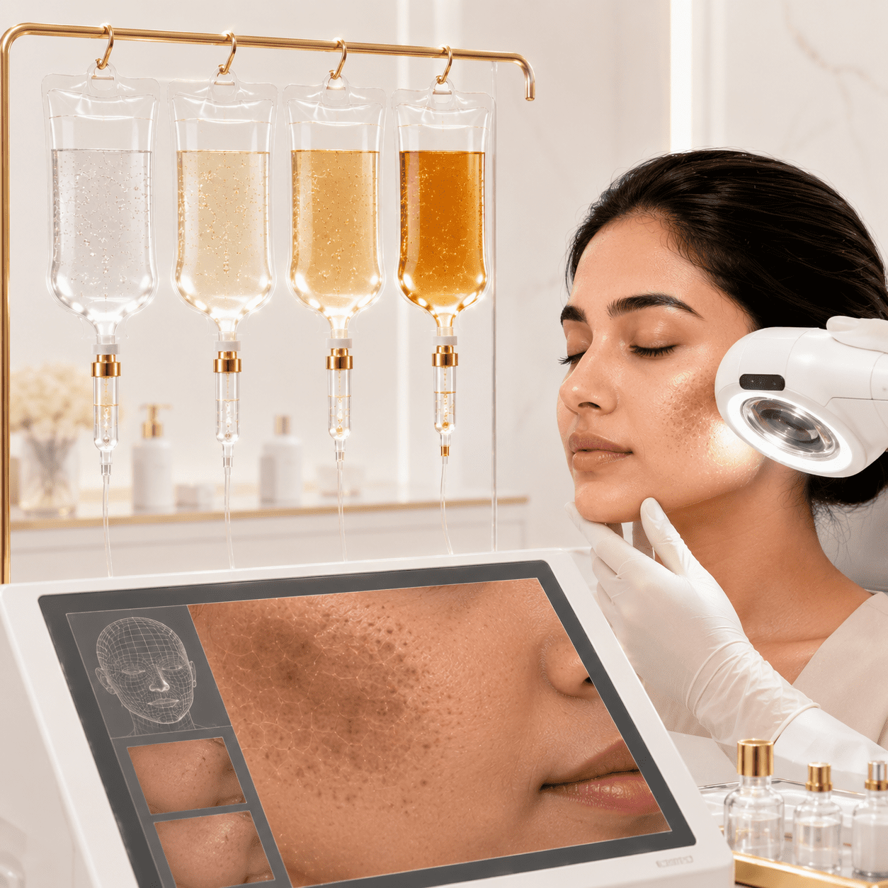 glutathione-iv-protocol-concentration-pigmentation-analysis