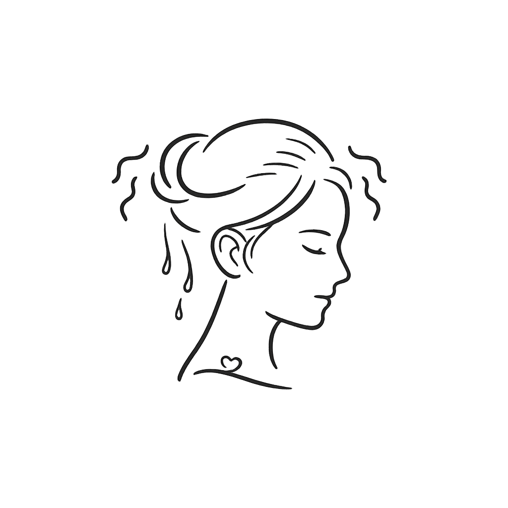Post partum hair loss icon for hair treatment at Brilliance Cosmocare Skin Hair and Weightloss Treatment in Andheri Mumbai