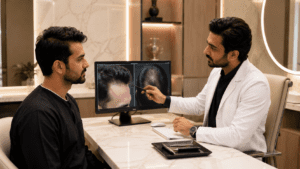 Direct Hair Implantation DHI_Brilliance cosmocare clinic